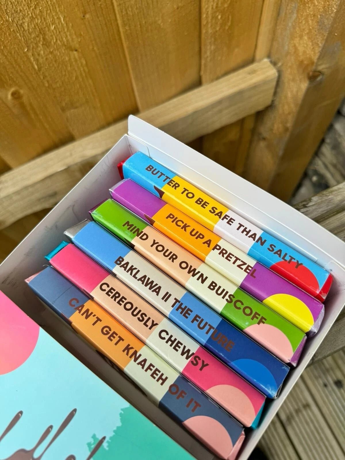 VIRAL FIX Original Dubai Chocolate box of 5 mixed flavours.